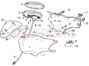 PIAGGIO Handlebars component parts