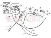 PIAGGIO Handlebars component parts-Transmissions