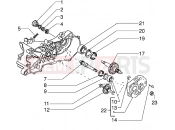 PIAGGIO Rear wheel shaft