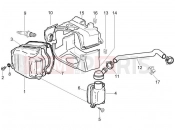 PIAGGIO Fly 125 Cylinder head cover