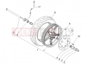 PIAGGIO Fly 125 Front wheel