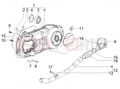 PIAGGIO Fly 125  Crankcase cover - Crankcase cooling