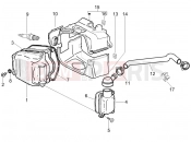 PIAGGIO Fly 125  Cylinder head cover