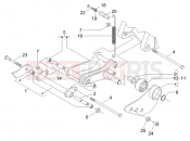 PIAGGIO Fly 125  Swinging arm