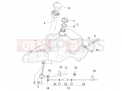 PIAGGIO Fly 125  Benzin tank