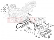 PIAGGIO Fly 125  Oil pump