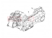 PIAGGIO Fly 125  Engine, assembly