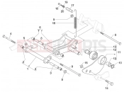 PIAGGIO Fly 125  Swinging arm