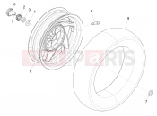 PIAGGIO Fly 125 4T/3V ie Rear wheel