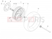 PIAGGIO Fly 125 4T/3V ie Front wheel