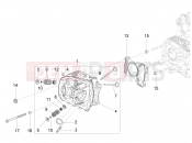 PIAGGIO Fly 125 4T/3V ie Head unit - Valve