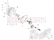 PIAGGIO Fly 125 4T/3V ie Reduction unit