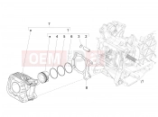 PIAGGIO Fly 125 4T/3V ie Cylinder-piston-wrist pin unit