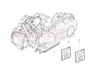 PIAGGIO Fly 125 4T/3V ie Engine, assembly
