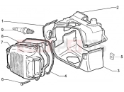 PIAGGIO Cilinder head cover