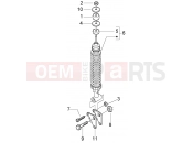 PIAGGIO Rear damper