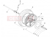 PIAGGIO Fly 150 Front wheel