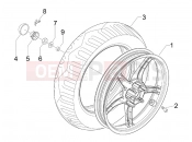 PIAGGIO Fly 150 Rear wheel