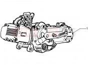 PIAGGIO Fly 150 Engine, assembly