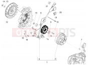 PIAGGIO Fly 150 3V ie Flywheel magneto