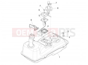 PIAGGIO Fly 150 3V ie Fuel tank