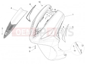 PIAGGIO Fly 150 Front shield