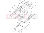 PIAGGIO Fly 150 Side cover - Spoiler