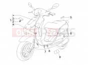 kábelezés - Piaggio Fly 50 2T 2010