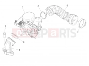 PIAGGIO Fly 50 4T 2V Carburettor, assembly - Union pipe