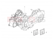 PIAGGIO Fly 50 4T 4V (USA) Engine, assembly