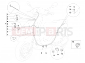 PIAGGIO Fly 50 4T 4V (USA) Main cable harness