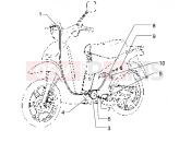 bowdenek - Piaggio Free 100