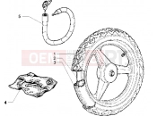 PIAGGIO Free PPTT Rear wheel