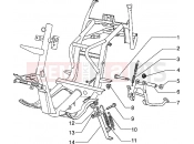 PIAGGIO Hexagon 125 Central stand-Side stand