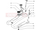 PIAGGIO Hexagon 125 Fuel tank
