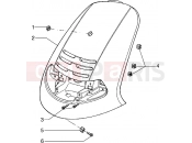 PIAGGIO Hexagon 125 Shieldren-Mask