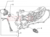 PIAGGIO Hexagon 125 Starting motor