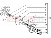 PIAGGIO Driven pulley