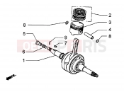 PIAGGIO Hexagon GT250 Drive shaft - Cylinder - Piston