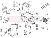 PIAGGIO Hexagon GTX 180 Battery
