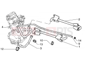 PIAGGIO Hexagon GTX 180 Cooling piping