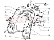 PIAGGIO Hexagon GTX 180 Counter shield