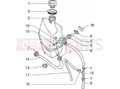 PIAGGIO Hexagon GTX 180 Expansion tank