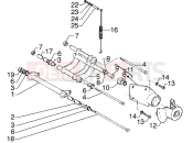 PIAGGIO Hexagon GTX 180 Swinging arm