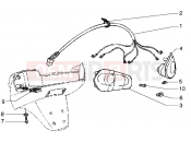 PIAGGIO Hexagon GTX 180 Tail lamp