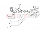 PIAGGIO Hexagon LXT Cylinder-piston-wrist pin, assy