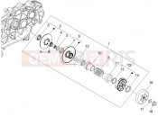 PIAGGIO Liberty 125 4T 2V Driven pulley