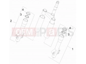 PIAGGIO Liberty 125 4T 2V Fork's components (Escorts)