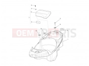 PIAGGIO Liberty 125 4T 2V Helmet huosing - Undersaddle