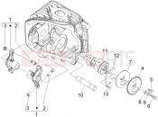 PIAGGIO Liberty 125 4T 2V Rocking levers support unit